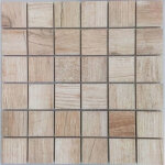 Carrelage mosa�que 29x29 cm en gr�s c�rame beige ? finition mate pour int�rieur et ext�rieur ? poids ...