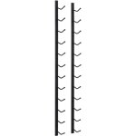 D�coshop26 - casier range bouteilles �tag�re de rangement vin mural pour 12 bouteille en fer noir dec024283 ...