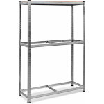 Etagre rangement stockage pour pneus rayonnage  pneus  3 niveaux 120 x 40 x 180 cm 200000606