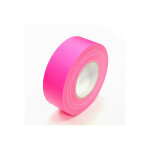 Gaffeur fluo ruban adhsif toil - 50mm x 25ml - rose