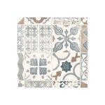 Tarkett - sol lino - carreaux de ciment - naturel - rouleau de 2m x 6m