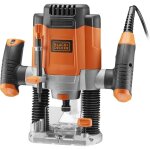 Black&decker - défonceuse filaire 1200w - black + decker - avec 13 accessoires - kw1200eka - qs Black&decker - défonceuse filaire 1200w - black + decker - avec 13 accessoires - kw1200eka - qs