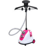 Défroisseur vapeur vertical fer à repasser vapeur pour vêtements 1700w steamer professionnel rose Défroisseur vapeur vertical fer à repasser vapeur pour vêtements 1700w steamer professionnel rose