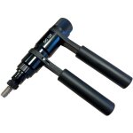 Pince  cliquet go 120 pour pose d'crous  sertir filetage m5  m12 coffret avec 1 pince 5 nez et 5 ...