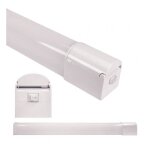 Blanc neutre - applique de salle de bain ip44 - avec interrupteur et prise - 8w