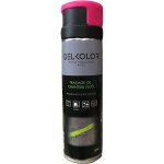 Delkolor peinture de traage et marquage au sol fluo en arosol - 500ml couleur: fuchsia