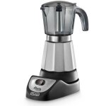 Delonghi alicia emkm 4 machine � caf� noir argent