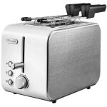 Delonghi ctx 2203 grille - pain argent 2 tranches 550 w