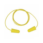 Delta plus - bouchon d'oreilles polyurthane avec cordelette jaune (bote de 200 paires)