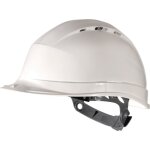 Casque de s�curit� delta plus ventil� en polypropyl�ne blanc, gamme quartz i ( prix pour 1 )
