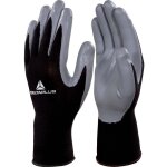Gants milieu humide polyester / nitrile gris delta plus taille 9 dpve712gr09