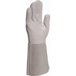 Gants de soudeur cuir fleur taille 10 - blanc