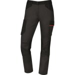 Delta plus - pantalon de travail mach 2 femme, gris / orange ( prix pour 1 )