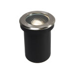 Delux - spot encastrable de sol - 1 lumire -  130 mm - acier - moderne - clairage extrieur - qazqa ...