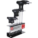 Dema - lot de 9 cls torx poignes en 't' 280 mm chrome vanadium outillage