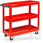 Dema - chariot de manutention - chariot de montage - desserte - 3 �tages