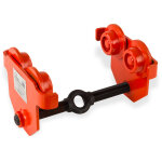 Dema - chariot � palan 2 t - bride r�glable 70 � 230 mm