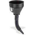 Entonnoir flexible en plastique noir