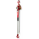 Palan  chane 1, 5 t chaine 2 m corps 630 mm cliquet rversible acier
