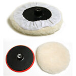 Dema - plateau de rechange + mouflette mousse pour polisseuse lustreuse Dema - plateau de rechange + mouflette mousse pour polisseuse lustreuse