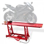 Dema - pont �l�vateur moto longueur 2770 mm avec rampe - 450 kg pneumatique