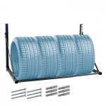 Dema ? porte pneu mural r�glable pour 4 pneus ? charge maximale 90 kg ? largeur utile 810 � 1200 mm ? ...
