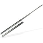 Rails � glissi�re t�lescopique pour tiroir - 2 pi�ces, 350 mm