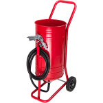 Dema - sableuse professionnelle sur roulettes 30 l  265 mm buses sablage