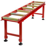 Dema - table rouleau emballage rglable de 600  1070 mm logistique 400 kg