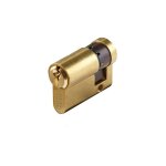 Demi - cylindre 5g city laiton jaune / dor n / a 10 mm 30 mm laiton demi - cylindre