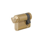 Demi - cylindre triangle externe 14 profil� hg, panneton orientable, 30x10mm, laiton thirard