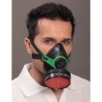 Demi - masque de protection respiratoire polimask 230 en 140 sans filtre