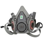 Demi - masque r�utilisable 3m xa007702658 6200m, taille m, gris, avec filtre � particules 5935pro2 - ...