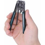 D�nudeur � fibre optique, pince � d�nuder noire portative outils d'�lectricien pour c�ble �troitement ...