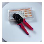 Pince  sertir sn - 48b avec 600 pcs cosses 2, 8mm 4, 8mm 6, 3mm mle femelle embouts de cblage lectriques ...
