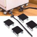 Dplace meubles, coin roulant et rouleur, roulettes pour meubles lourd, roulettes pivotantes 360 et ...