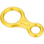 Descendeur en 8 avec anneau de rappel 35kn �quipement d'escalade et de sauvetage (dor�)