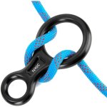 Descendeur figure 8 �quipement de descente 35kn aluminium escalade descendeur de anneau rappel robuste ...