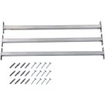 Design in - barres de fen�tre r�glables de s�curit� 3 pcs 710 - 1200 mm cfw53089