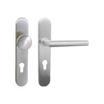 Ensemble inox sur plaque charleston - modele : pali�re droite - design - mat