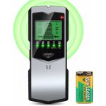 D�tecteur de cable �lectrique, detecteur mural 5 en 1, affichage lcd avec batterie, detecteur metaux ...