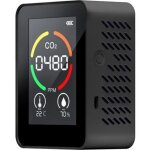 D�tecteur de dioxyde de carbone 3 en 1, moniteur de qualit� de l'air, analyseur de temp�rature et d'humidit� ...