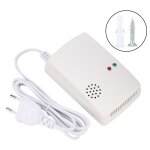 D�tecteur de fuite de gaz naturel pour maison - alarme de s�curit� domestique avec prise ue 220v