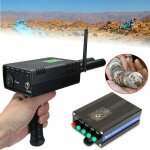 D�tecteur de m�taux de 20 m, d�tecteur de m�taux treasure hunter, trouve la double sonde de recherche, ...