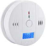 D�tecteur de monoxyde de carbone num�rique lcd domestique, alarme co, capteur de co