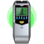 D�tecteur mural �lectronique 5 en 1 - d�tecteur de m�taux, de montants et de bois avec �cran led, pr�cision ...