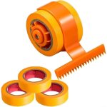 D�vidoir de ruban adh�sif avec capacit�s de coupe pour des r�sultats professionnels?apportez trois rubans ...