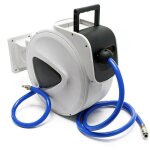 Helloshop26 - dvidoir de tuyau  air comprim 20m automatique enrouleur pneumatique