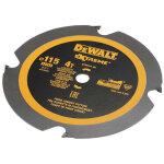 Dewalt - accessoires - lame de scie 115x9, 5 mm, 4 dents dt20421