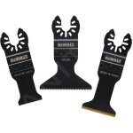 Dewalt accessoires - set d'accessoires 3 pi�ces pour ponceuses oscillantes multifonctions dt20760